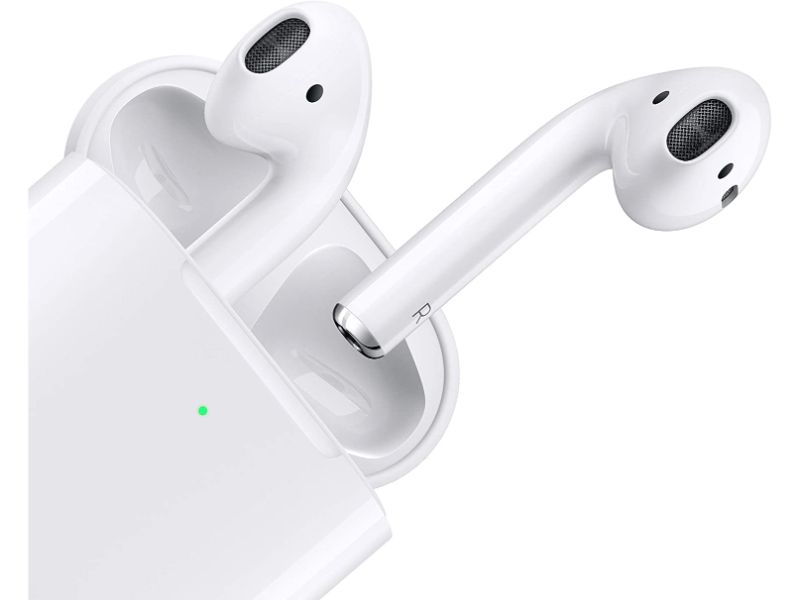 Apple AirPods 2 with Wireless Charging Case-MRXJ2 (Latest Model) - White