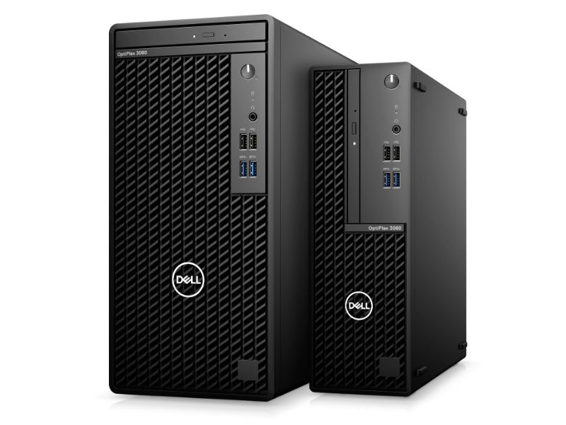 Dell OptiPlex 3080 Mini Tower Intel Core i5-10500 - 4GB DDR4 RAM Non ECC, 1TB HDD, DVD+/-RW 9.5mm , Intel Integrated Graphics, D Dell Optical Mouse-MS116 – Black , Dell Multimedia Keyboard - Arabic (QWERTY) - Black, 260W , DOS , 1Year warranty