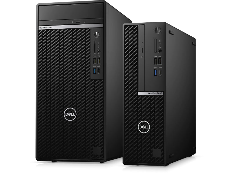 Dell OptiPlex 7090 Mini Tower Intel Core i7-10700 - 4GB DDR4 RAM Non ECC, 1TB HDD, DVD+/-RW 9.5mm , Intel Integrated Graphics, D Dell Optical Mouse-MS116 – Black , Dell Multimedia Keyboard - Arabic (QWERTY) - Black, 260W , DOS , 1Year warranty