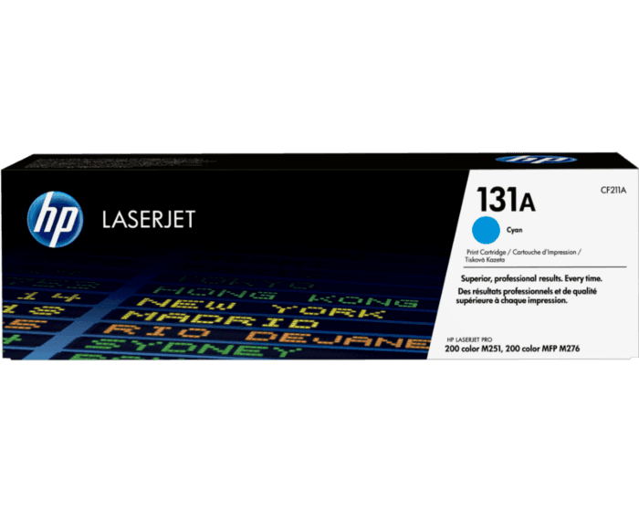 HP 131A Cyan Original LaserJet Toner Cartridge - CF211A