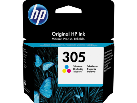 HP 305 Tri-color Original Ink Cartridge - 3YM60AE