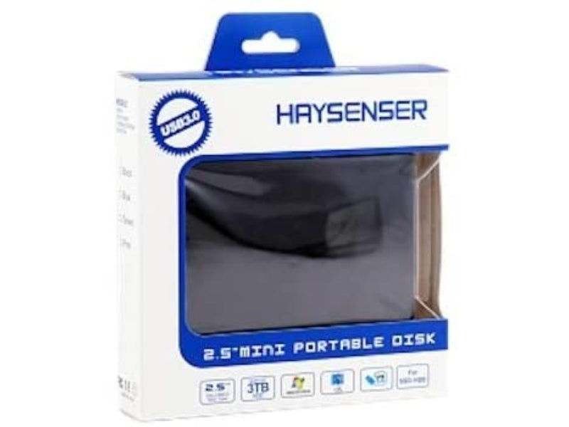 Haysenser USB 3.0 Hard Drive Enclosure, Size 2.5", Easy Convert SSD & HDD From Internal to External