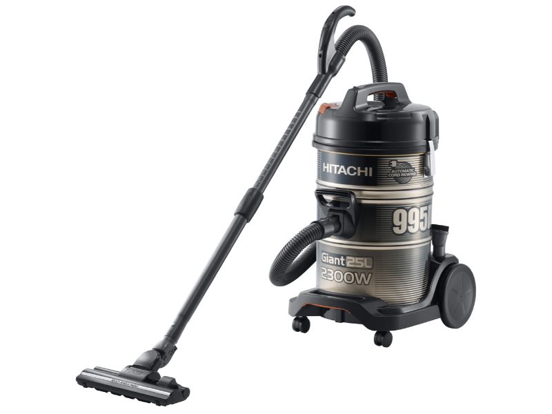 Hitachi Vacuum Cleaner Drum 2300W - Gold Black CV-995DC