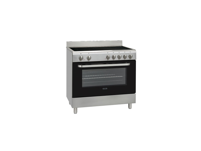 Ignis Vitro Ceramic Free Standing Cooking Range 90X60cm - FST965VCX