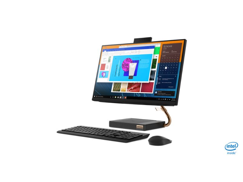 Lenovo IdeaCentre AIO 5-24IMB05 ( i7-10700T,  8/1/256/MX330 2GB, 23.8" FHD, Touch Screen - F0FB000YAX - Black