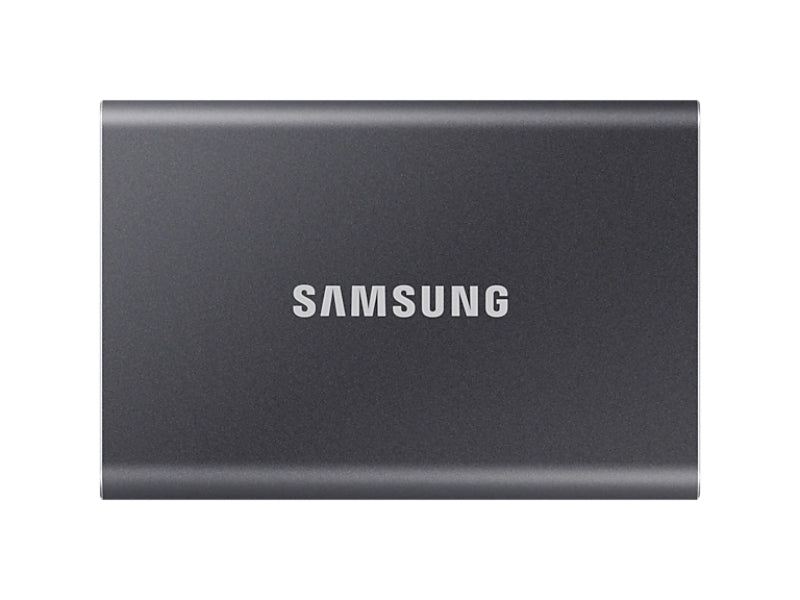 Samsung T7 Portable SSD -1TB -USB 3.2 Gen.2 External Titanium Grey-MU-PC1T0T/WW