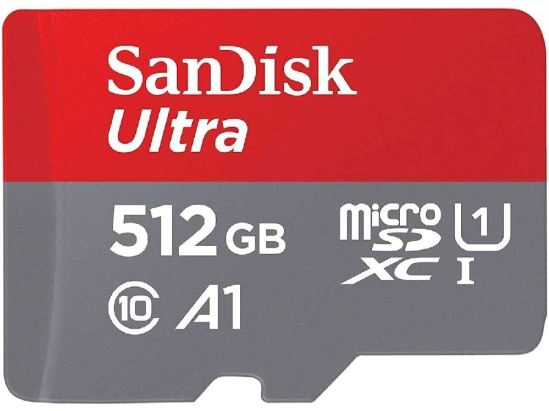 SanDisk 512GB Ultra MicroSDXC UHS-I Memory Card - SMC-512GB