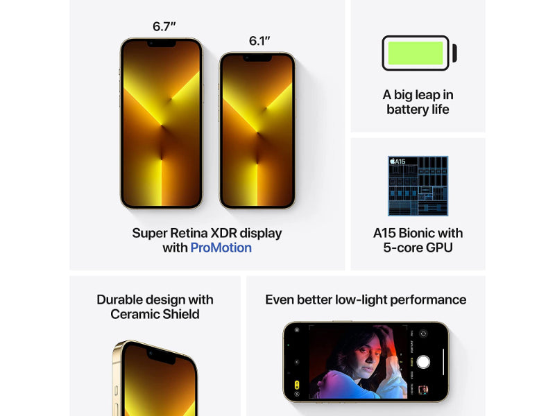 Apple iPhone 13 Pro 128GB - Gold