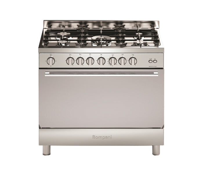 Bompani 90x60cm Cooker with Full Gas Option Oven & Fan - BO693NE/L