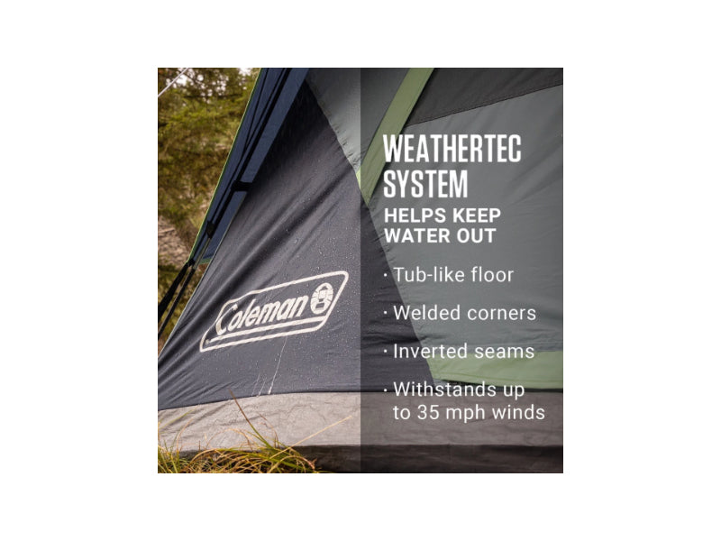 Coleman Skydome™ Camping Tent 4-Person Dark Room™ - 2000037937
