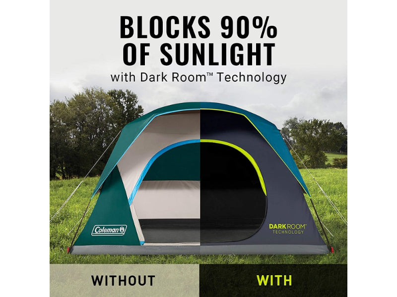 Coleman Skydome™ Camping Tent 8-Person Dark Room™ - 2000037939
