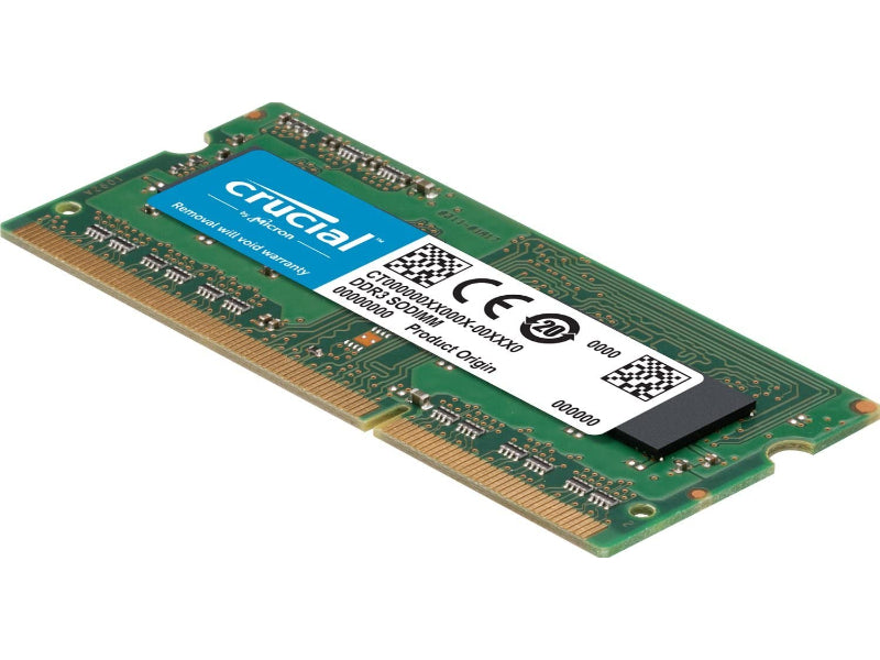 Crucial 8GB Single DDR3L 1600 SODIMM Pin Memory
