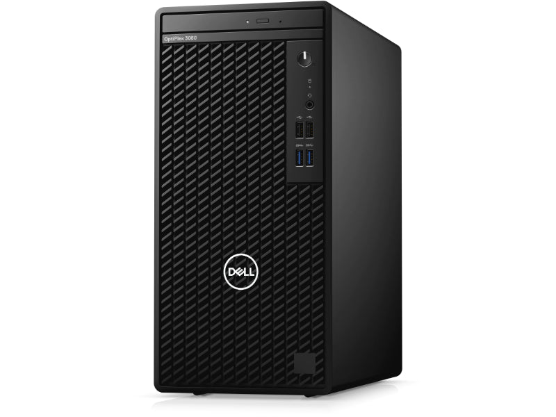 Dell OptiPlex 3080 Mini Tower Intel Core i5-10500 - 4GB DDR4 RAM Non ECC, 1TB HDD, DVD+/-RW 9.5mm , Intel Integrated Graphics, D Dell Optical Mouse-MS116 – Black , Dell Multimedia Keyboard - Arabic (QWERTY) - Black, 260W , DOS , 1Year warranty