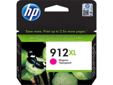 HP 912XL High Yield Magenta Original Ink Cartridge - 3YL82AE