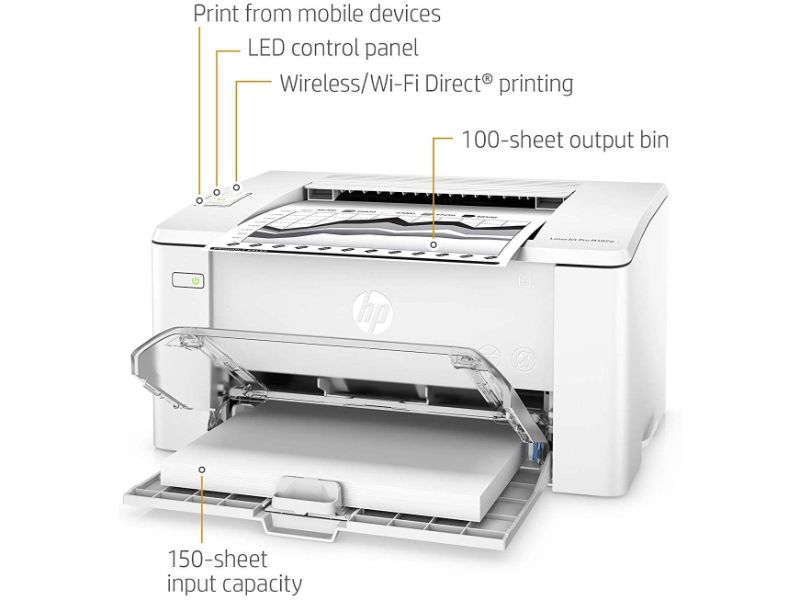 HP LaserJet Pro M102w Printer -G3Q35A