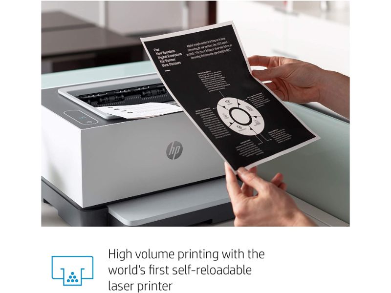 HP Neverstop Laser 1000w Printer - 4RY23A