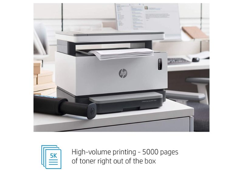 HP Neverstop Laser MFP 1200w Printer- 4RY26A