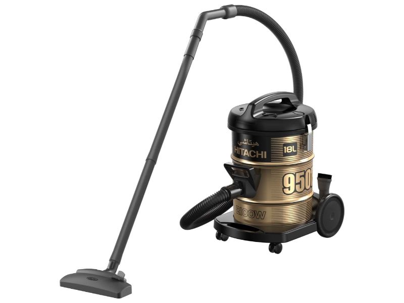 Hitachi Vacuum Cleaner Drum 2100W, Black - CV-950F