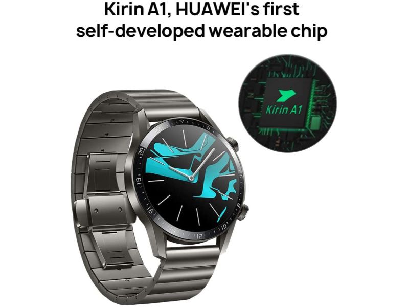 Huawei Watch GT2 46mm Titanium Grey Metal Strap
