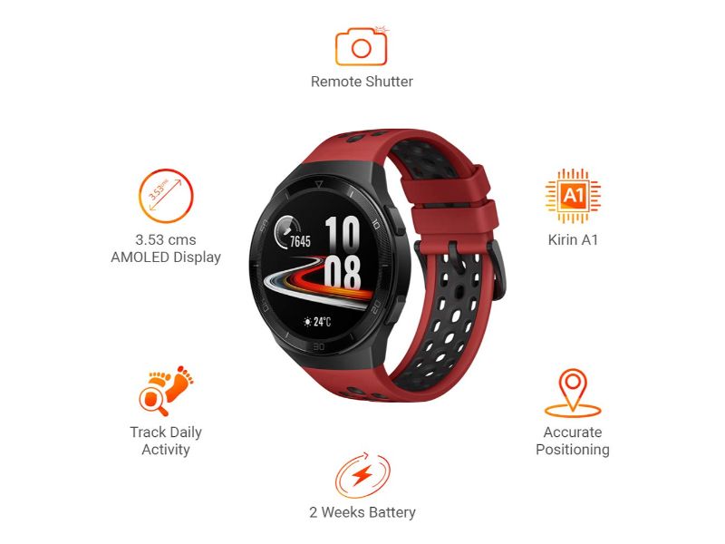 Huawei Watch GT 2e Sport 16MB+4GB Lava Red
