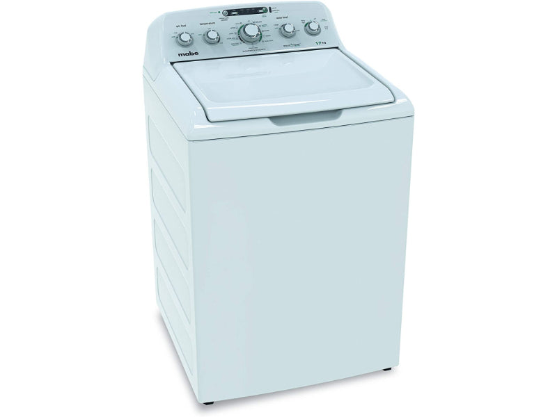 MABE Free Standing Top Load Washing Machine, 11kg Capacity, White - (Made in Mexico) - LMA71113CBCU0