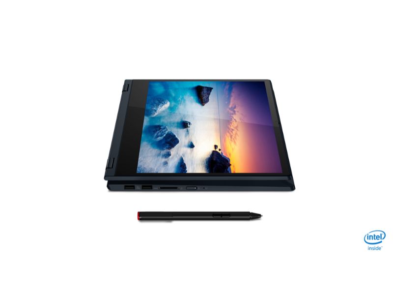 Lenovo IdeaPad C340-14IML (i3-10110U, 4GB RAM, 256GB SSD, 14" FHD, Pen, Backlit KeyBoard) 81TK00H1AX - Blue
