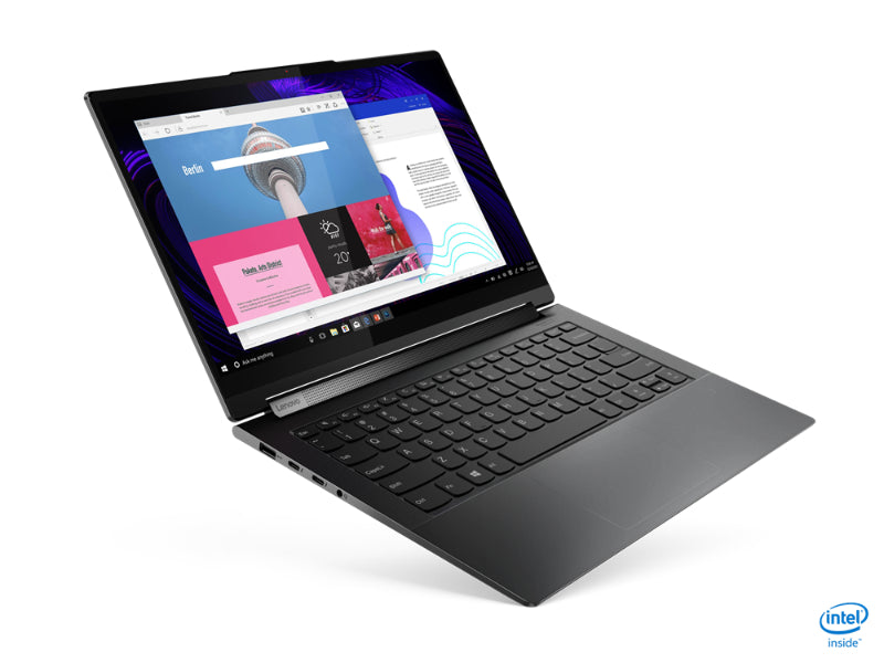 Lenovo IdeaPad Yoga 9i 14ITL5 (i7-1185G7, 16GB, 1TB SSD, Intel Iris Xe Graphics, 14" UHD Touch, Pen, Black) Office 365 + 2 Years Warranty - 82BG006JAX