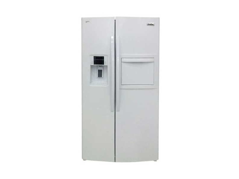 MABE Side-by-Side Refrigerator 840 Ltr, White (Made in Mexico) - MEM30VHDCWW