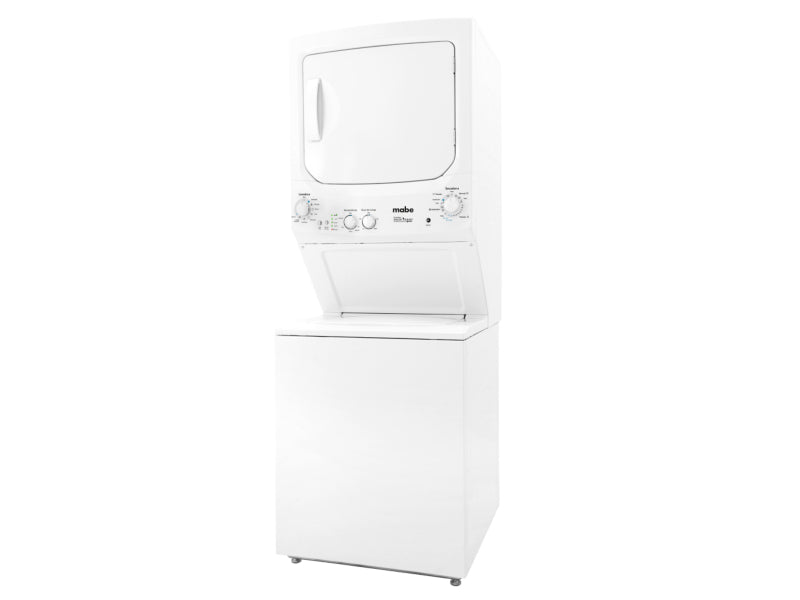 MABE Washing Machine (Washer & Dryer), 15kg Capacity, White - (Made in Mexico) - MCL2040EEBBY0