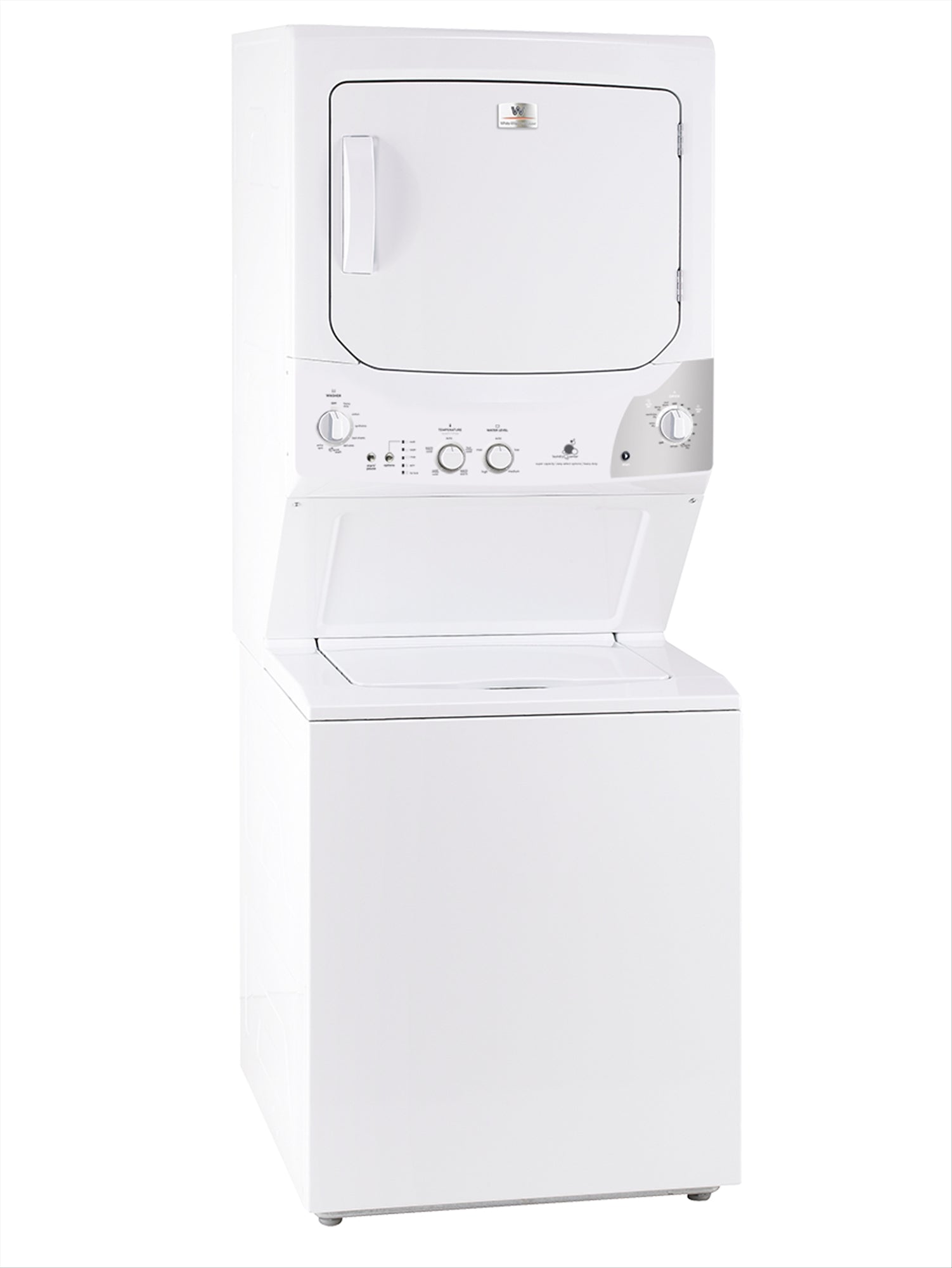 White Westinghouse - Heavy Duty Laundry Center Washer & Dryer 15 kg - WLC105WM