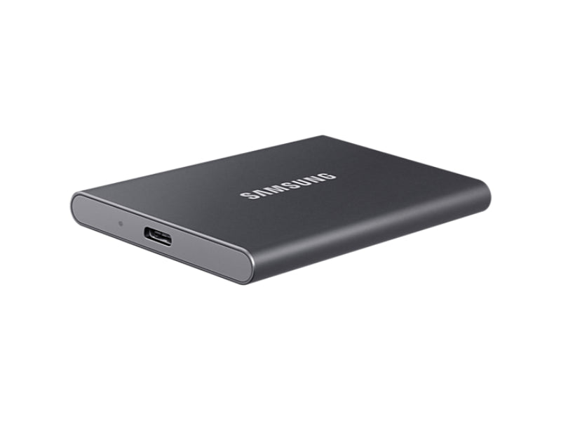 Samsung T7 Portable SSD -500GB -USB 3.2 Gen.2 External SSD Titanium Grey-MU-PC500T/WW