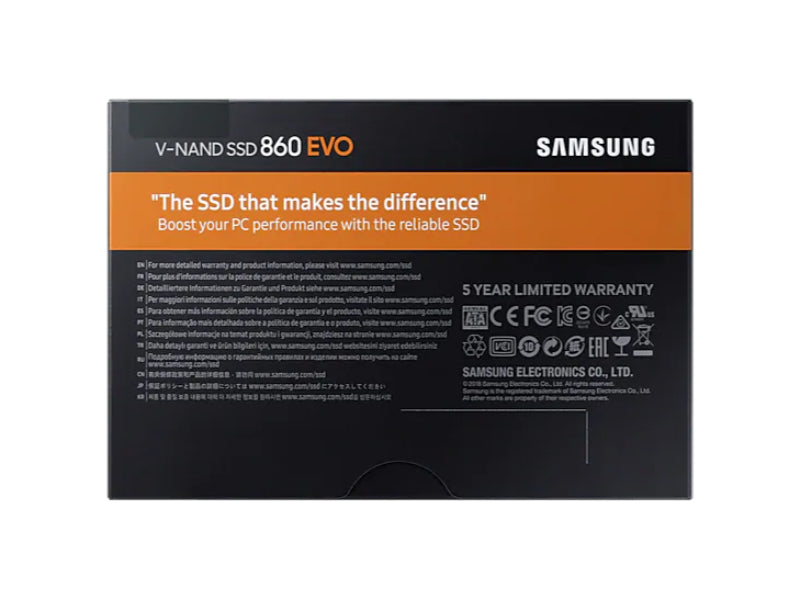 Samsung SSD 860 EVO SATA III 2.5 inch 250GB-MZ-76E250BW