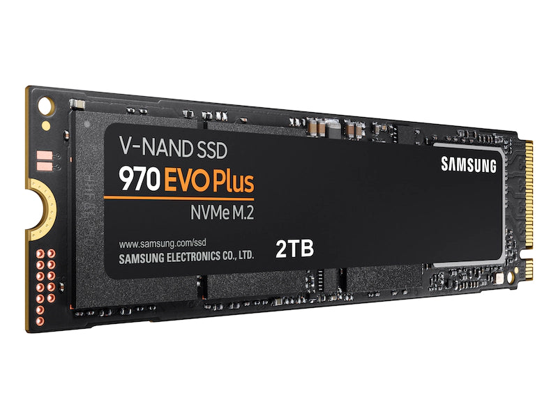 Samsung 970 EVO Plus Series - 2TB PCIe NVMe - M.2 Internal SSD-MZ-V7S2T0BW