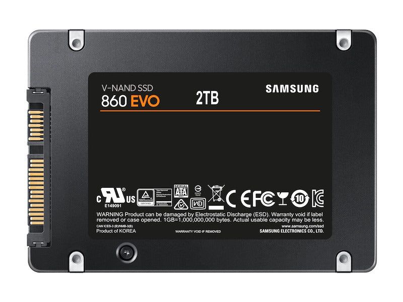 Samsung 860 EVO SATA III 2.5 inch 2TB SSD-MZ-76E2T0BW
