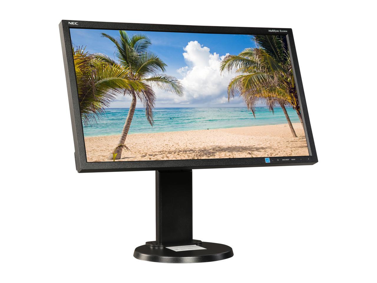 NEC 23" MultiSync E233WM - LED Business monitor