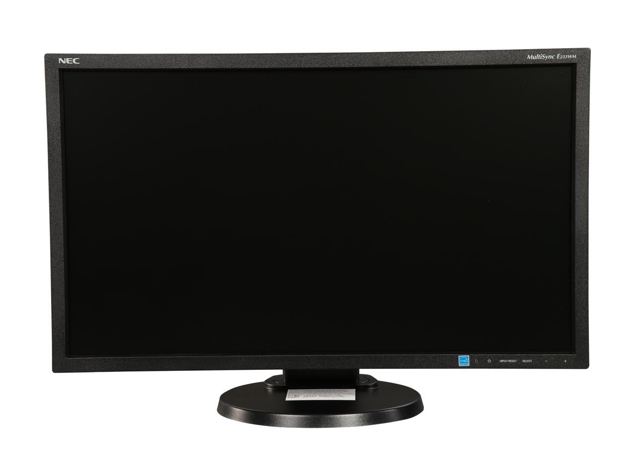 NEC 23" MultiSync E233WM - LED Business monitor