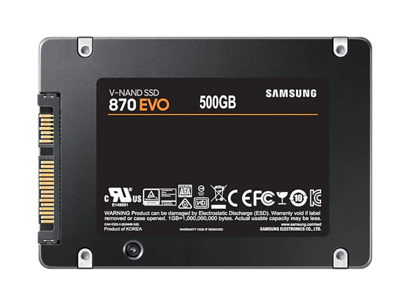 Samsung SSD 870 EVO SATA III 2.5 inch 500GB-MZ-77E500BW