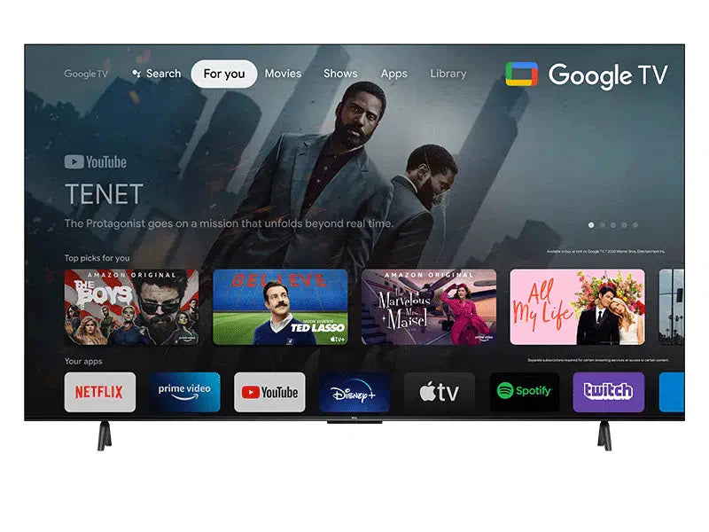 TCL 55" P635 4K HDR LED Google TV - 55P635